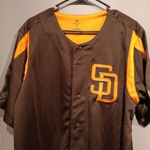 True Fan San Diego Padres Jersey Size Large